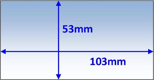 Lens Inner 103x53mm Suit Speedglas 9000X Pk5 Weldclass