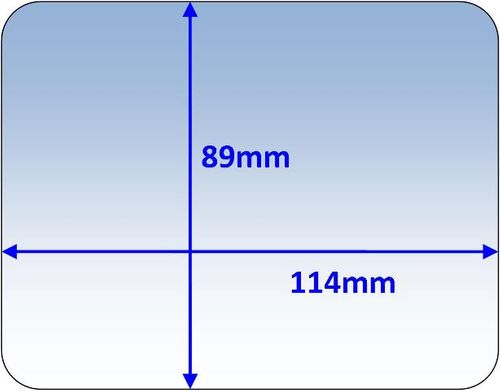 Lens Clear Outer 114x89mm Suit Cigweld Weldskill Pk10 Weldclass