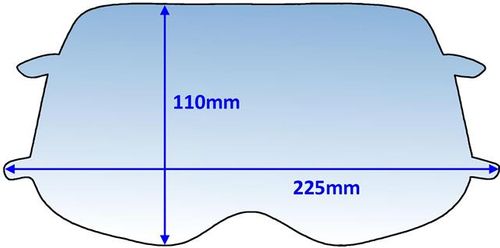 Lens Clear Grinding Visor Suit Speedglas 9100FX Pk5 Weldclass