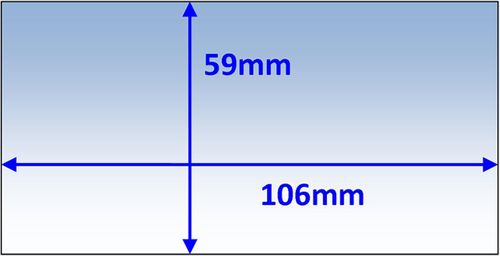 Lens Clear Inner 106x59mm Suit PROMAX 350 Pk5 Weldclass