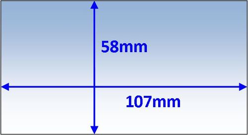 Lens Clear Inner 107x58mm Suit Cigweld Prolite Pk5 Weldclass