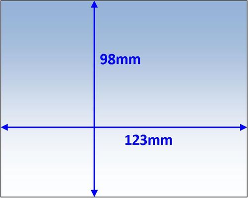 Lens Clear Outer 123x98mm Suit Cigweld Prolite Pk10 Weldclass