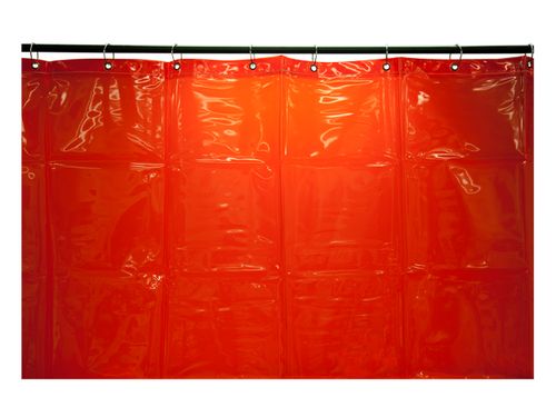 Welding Curtain 1.8x2.0m Red Weldclass