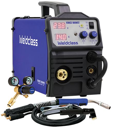 Welder MIG/Stick/TIG Weldclass FORCE 180MST