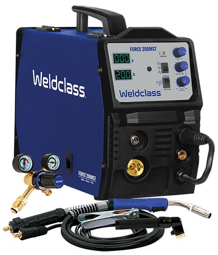 Welder MIG/Stick/TIG Weldclass FORCE 200MST