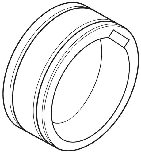 MIG Drive Rollers - OD30 x ID22 x W10mm (Keyed Centre)