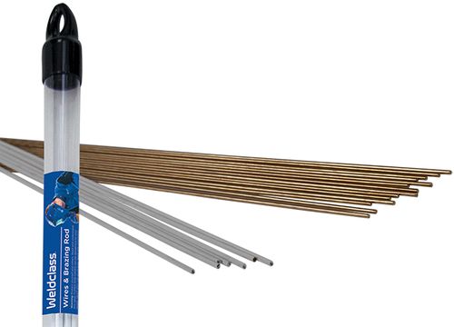 Brazing Rods Manganese Bronze Flux-Coated 2.4mm Pk10 Weldclass