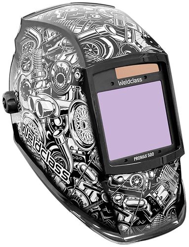 Welding Helmet PROMAX 500 Revhead Graphic Weldclass