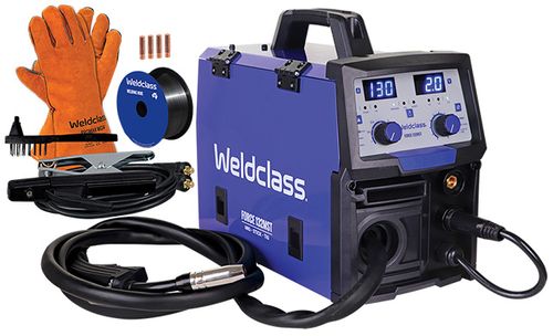 Welder MIG/STICK/TIG Weldclass FORCE 132MST Ready Kit (6pc Bundle)