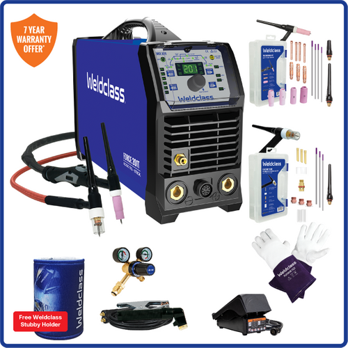 Welder TIG/Stick FORCE 201T AC/DC Ultimate Combo Kit V1 Weldclass