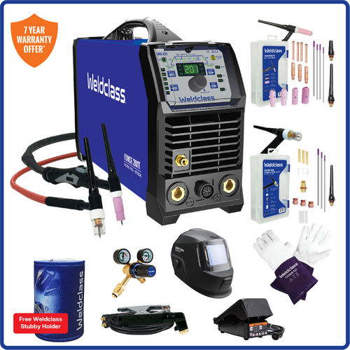Welder TIG/Stick FORCE 201T AC/DC Ultimate Combo Kit V1 Weldclass