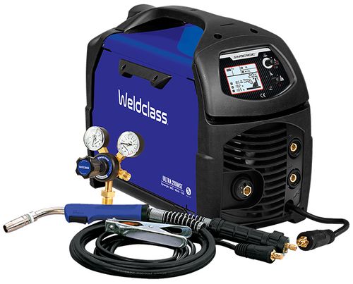 Welder MIG/Stick/TIG Weldclass ULTRA 210MST  (Made In Italy)