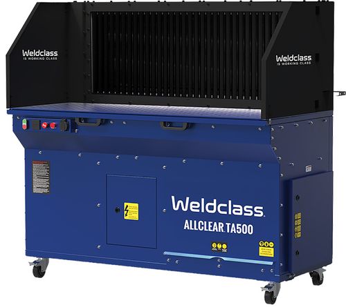Fume Extraction Grinding/Welding Down & Back Draft Table ALLCLEAR TA500 3ph/415V Weldclass