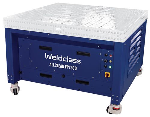 Fume Extraction Downdraft Base Unit Only ALLCLEAR FP1200 (Suit 1200x1200mm Fixture Point Table Top) 3ph/415V Weldclass