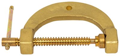Earth Clamps - PLATINUM Brass G-Style