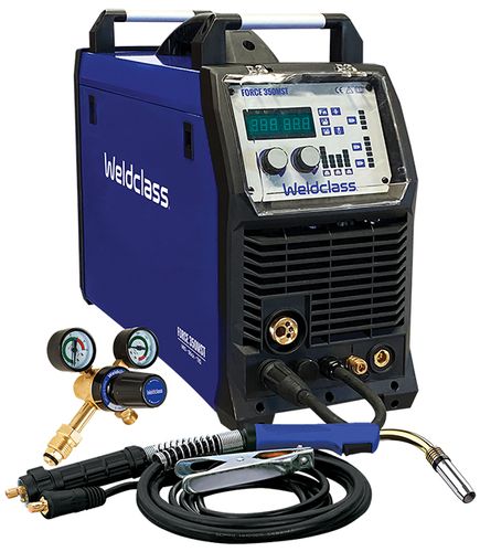 Welder MIG/Stick/TIG Weldclass FORCE 350MST Compact Unit