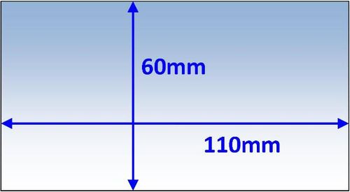 Lens Clear 110x60mm Suit Kemppi Beta 60 Pk10 Weldclass