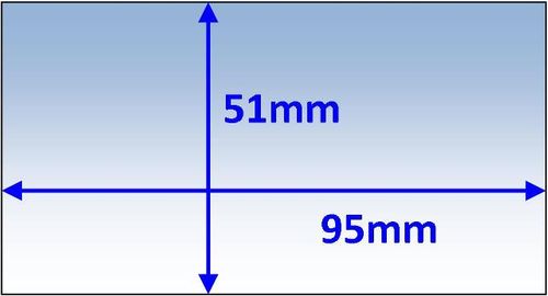 Lens Clear Inner 95x51mm Suit Lincoln Pk5 Weldclass