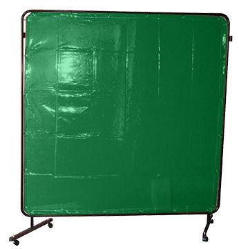 Frame + Curtain Kit 1.8x1.8m Std Green Weldclass