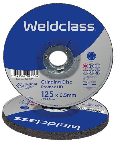 Grinding Disc PROMAX Steel HD 125mm Weldclass