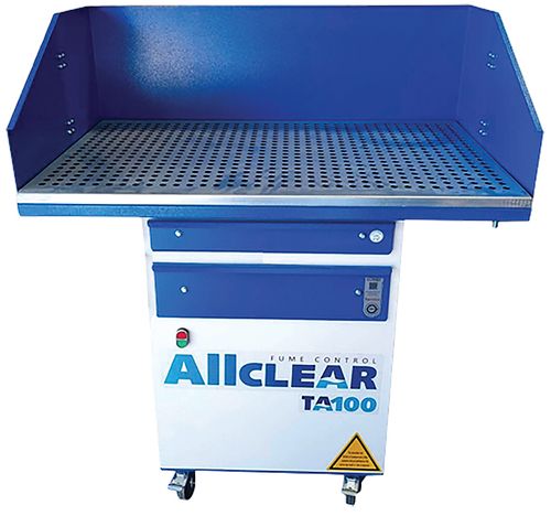 Fume Extraction Grinding & Welding Table ALLCLEAR TA100 with Filter