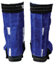 Spats - PROMAX BLUE Leather Hook & Loop Fastening