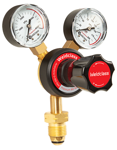 Acetylene regulator clearance