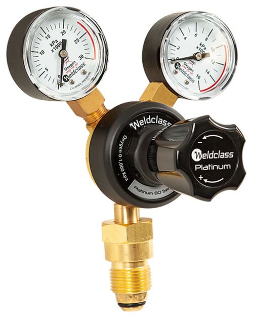 Oxygen Regulator for cutting, brazing, heating Weldclass Australia