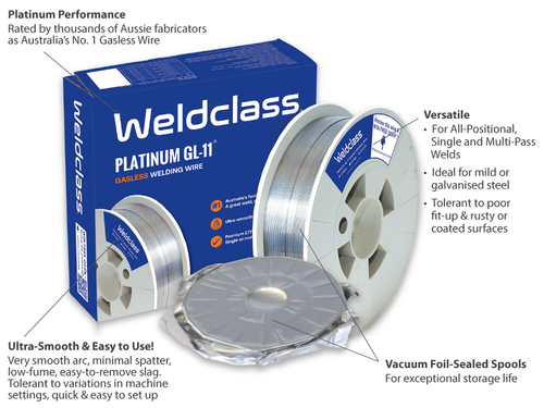 Wire - Gasless PLATINUM GL-11®