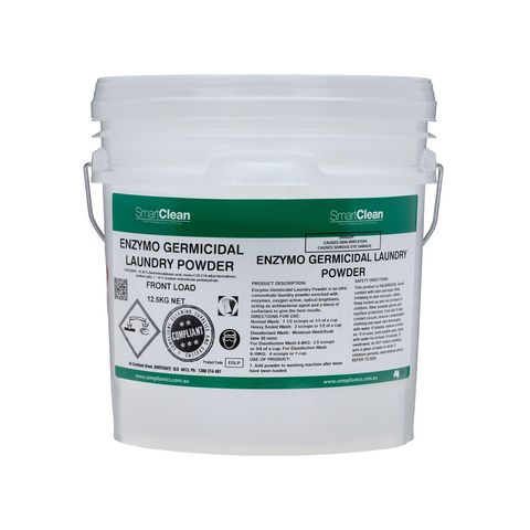 Enzymo Germicidal Laundry Powder  Front Load 12.5kg pail
