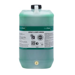 15L  Spray & Wipe Green GECA Approved