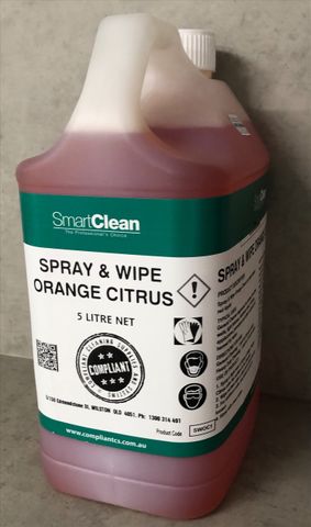 5L Spray & Wipe Orange Citrus