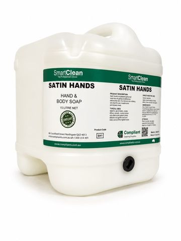 15L   Satin Hands -Fresh mint hand & body wash