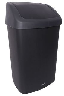 50L GREY Bin Swing Top