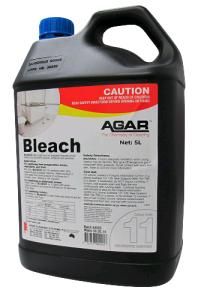 5L Agar Bleach  Chlorine  cleaner  whitener and sanitser