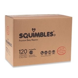 Size 5  Squimbles Extra Large 120/ctn  13kg - 18kg