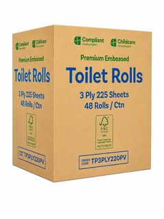 CCS  3ply  230sh Toilet Roll  48 Rolls/Ctn Premium