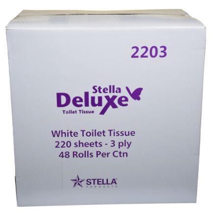 3628  3ply  230sh Toilet Roll  48 Rolls/Ctn Premium