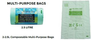 COMPOSTABLE Dog Waste Bag 48 rolls of 15 bags