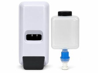 Universal Soap Disp 1L. LIQUID w/ bulk refill cont. Blue Tip