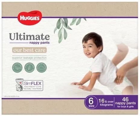 Huggies Nappy Pants SIZE 6  16kg+  45/ctn JUNIOR