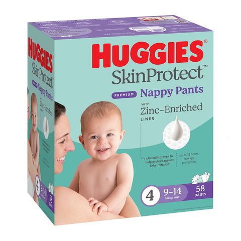 Huggies Nappy Pants SIZE 4   9-14kg  58/ctn