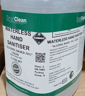 FOAM. 5L  Waterless Hand Sani- 70% ALCOHOL FOAM