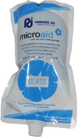 Peerless Microaid Glass Cleaner 1L Pouch