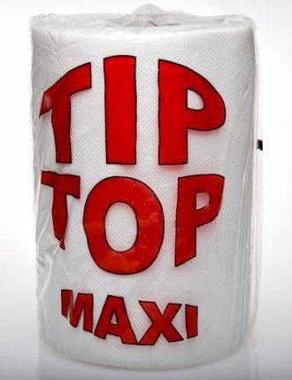 Kitchen Towel Tip Top 280 sheet x 6 rolls 2ply  1112