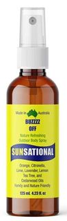 Buzzzz Off Natural Insect Repellent Spray 125ml