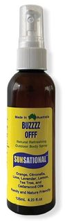 Buzzzz Off Natural Insect Repellent Spray 125ml