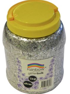 Glitter Silver 1kg /TUB