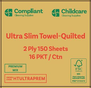 CCS  Ultra Slim Towel 2ply Premium 2400sh