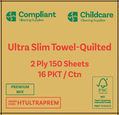 CCS  Ultra Slim Towel 2ply Premium 2400sh